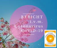Bericht i.v.m. Coronavirus CoViD-19